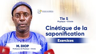 Exercices - Terminale S - PC : Chimie / Cinétique Chimique  / M. Diop