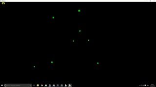 [Vpython] N body simulation (euler)