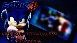 RareGalaxy5] Making A Custom Sonic Movie 3 Poster! #1 