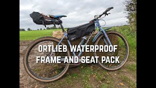 ortlieb waterproof frame and seat pack