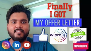 I Got my offer letter from wipro ❤l Accepted l Onboarding wipro l by Sachin