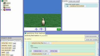 Programming with Alice - Random Movement