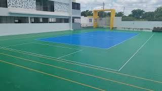 Multisport Courts using Maverick Interlocking PP Tiles