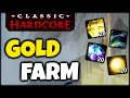 High Level Gold Farming in Hardcore Classic WoW