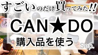 【100均購入品】想像を超えたすごいやつ!!CAN★DOキャンドゥ購入品15選♡【料理/キャンプ/キッチン/寝室/バースデー/香り/ハロウィン/カレンダー】