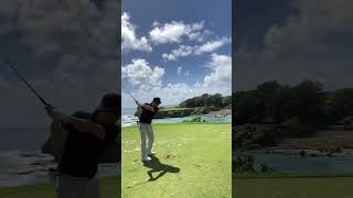 괌 망길라오cc 바다를 넘겨 치는 시그니처 홀 ⛳️🌊🏌🏻‍♂️ #shorts