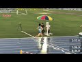 【藤田プロ 仮 の2日連続トラック 】初日、雨の中の3000m くらいつけ！！