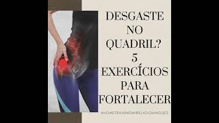 5 EXERCÍCIOS PARA QUEM TEM DESGASTE NO QUADRIL