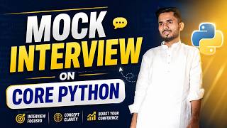 Top Core Python Questions for Freshers | Complete Mock Interview | aadiandpython