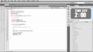 Intro to Actionscript 3 Object Oriented Programming Making a Countdown Clock Timer Mobile clip27