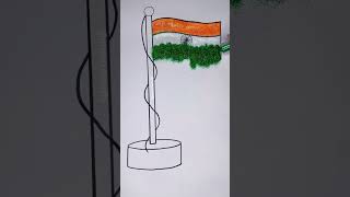 Happy independence day 2023 #rifanaartandcraft #rifanaart #shorts #independenceday #india