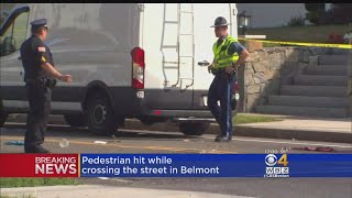 Woman Hit By Van In Belmont In Critical Condition