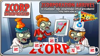 Plants VS. Zombies 2: New Zombies Zcorp incorporated Pvz2: Gameplay 2020