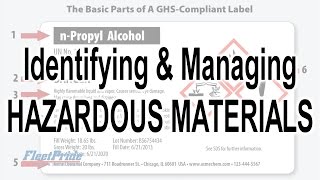 Identifying \u0026 Managing HAZARDOUS MATERIALS