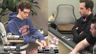 Alec Torelli gets sneaky with 72 vs Dan Zack! ♠ Hand of the Night ♠ Live at the Bike!