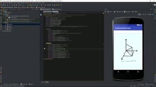 Android accelerometer example