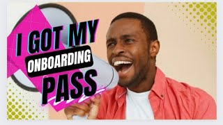 cognizant internship onboarding pass