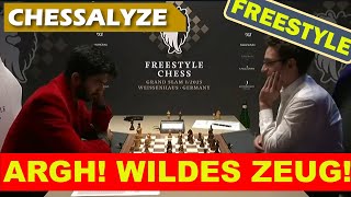 SYNAPSE OVERLOAD | Gukesh vs Caruana | Freestyle Chess Grand Slam Quarterfinal Game 1