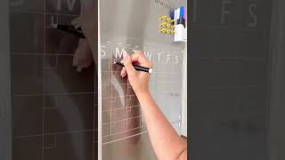 Amazon Finds💥Kitchen Favorite💥Magnetic Dry Erase Calendar Board for Fridge