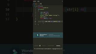 C Programming to Convert String into Integer