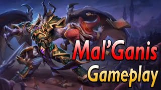 Mal'Ganis gameplay (and one crazy ult)