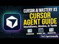 Cursor Agent Tutorial for Beginners: Workflows, Modes & AI Tools | Cursor AI Mastery #3