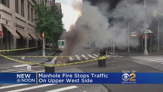 Manhole Fire Stops Traffic On Upper West Side