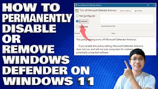 How To Permanently Disable or Remove Windows Defender on Windows 10/11