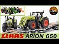 WIKING CLAAS ARION 650 with FL150 front loader in 1/32 | Farm model review #40