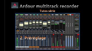 Ardour Mtrack audio recorder: Linux: préréglage jack et installation noyau RT Low latency (partie 2)