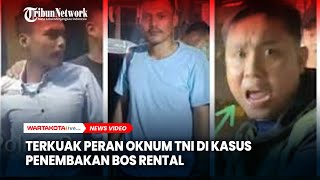 Terkuak Peran Oknum TNI di Kasus Penembakan Bos Rental