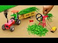 Diy diorama making mini grass chopping machine science project @funworldsociety