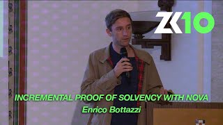 ZK10: Incremental Proof of Solvency with Nova - Enrico Bottazzi