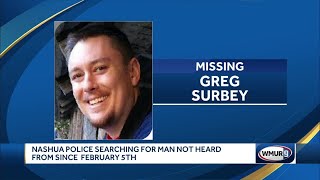 Nashua police search for man not heard from since Feb. 5