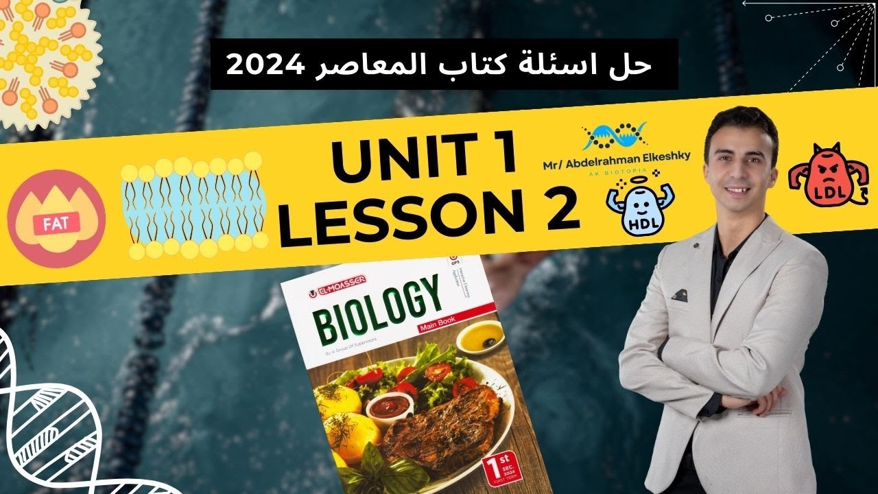 حل اسئلة المعاصر للصف الأول الثانوي 2024 - Unit 1 - Chapter 1 - Lesson ...