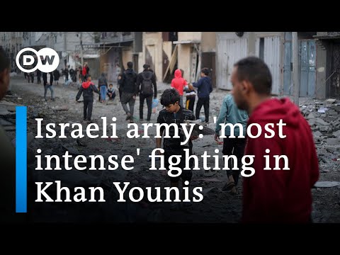 Israeli forces battle Hamas inside Khan Younis  DW Analysis