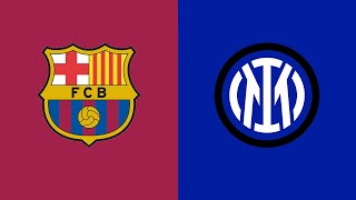 BARCELONA - INTER 3-3 | Live Streaming | CHAMPIONS LEAGUE