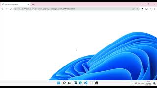 I created windows 11 clone using HTML,CSS and javascript 🔥❤