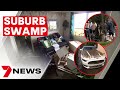 Heartache in Maribyrnong as families go home to flood devastation | 7NEWS