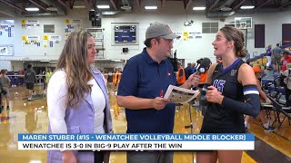 Wenatchee vs West Valley Volleyball Highlights 2023-09-20