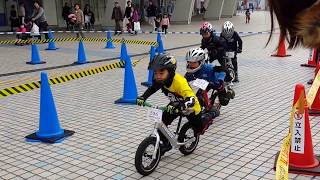 第3回ハピママランニングバイクカップ(5歳B\u0026G予選)