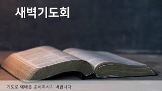 청주강서교회 8월 8일 새벽기도회