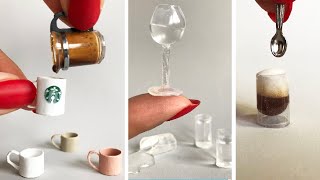 DIY Miniature Mugs, Wine Glasses & Cups for Dolls