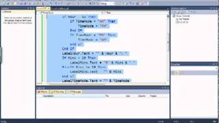Visual Basic 2010 Tutorial: Making a Simple Clock