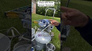 Graco 695 Paint Sprayer Review #shorts #gracopaintsprayers #business