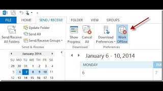 Fix outlook offline no mail automatic,Fix Working of outlook