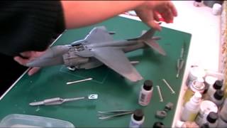 Trumpeter 1/32 AV8B Harrier Part 6 (Classic)