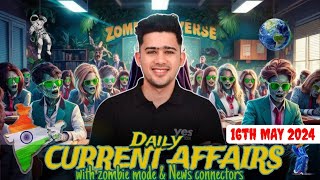 16th May Current Affairs | Daily Current Affairs | Government Exams Current Affa