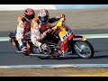 Funny Racing : Marc Marquez vs Dani Pedrosa on Honda Super Cub