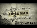 Friedman BE-100 Amp Demo | Knaggs Guitars Kenai | NAMM 2017 | Frank Steffen Mueller